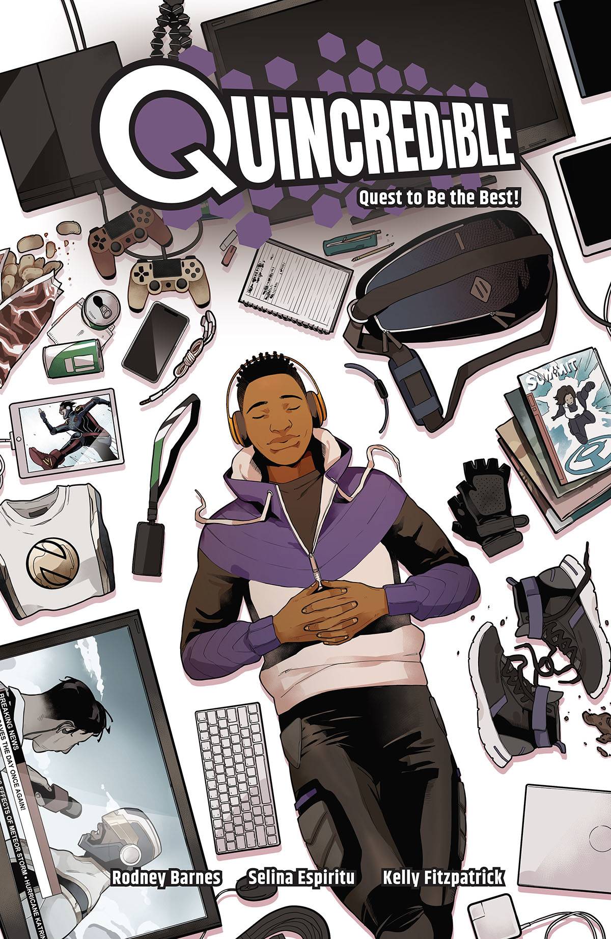 QUINCREDIBLE VOL 01 QUEST TO BE BEST COVER ART